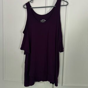 Torrid cold shoulder top.